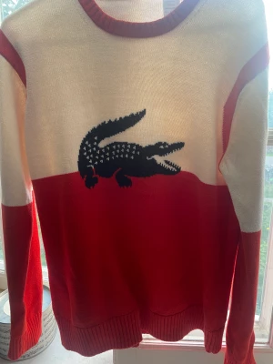 Lacoste tröja Herr/Dam st M/L - I nyskick, .står storlek 46, men det stämmer inte med svenska storlekar. Den är mellan M och L