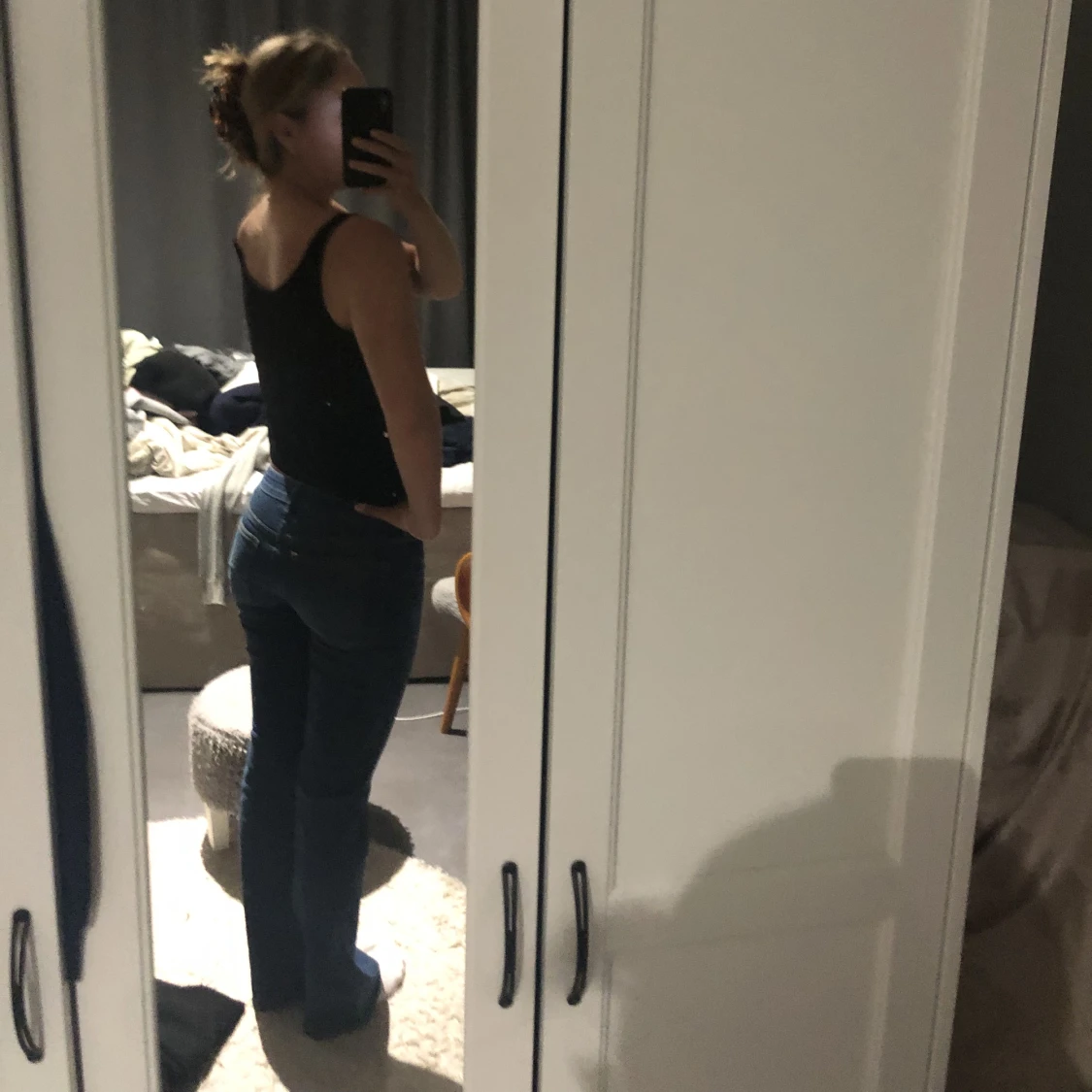 Low waist boot cut jeans - 91