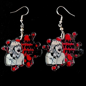 Horror örhängen 🖤 - Nickelfria krokar och fri frakt 🖤