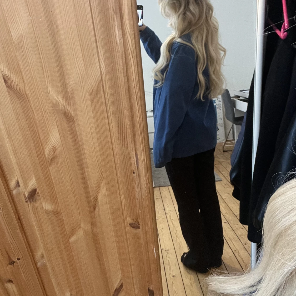 Blå jeansjacka - 91