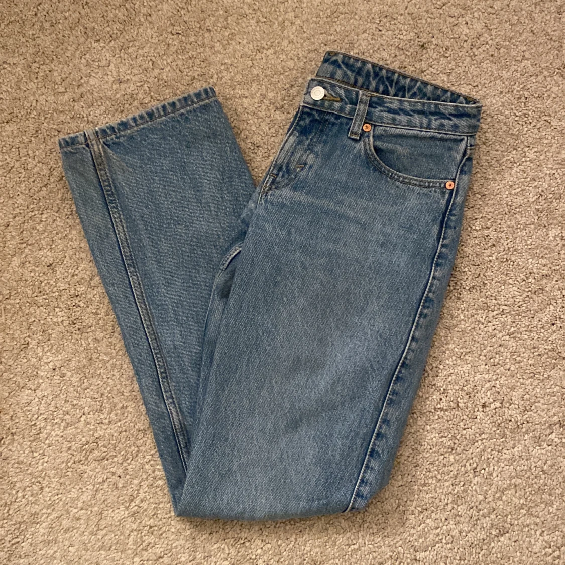 Low waist straight jeans - 90
