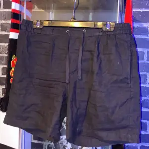 Shorts från zara Använda 1 gång men för små för mig Färgen Marinblå, i ett skönt tygmaterial, Inköpta för ca 400kr 