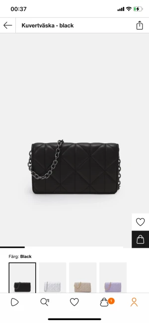 Väska - Köpt från Zalando för 209kr, säljer då den inte kommer till användning. Märket är Even&Odd och är använd 1-2ggr (i nyskick). Säljs för 189kr inklusive frakt.