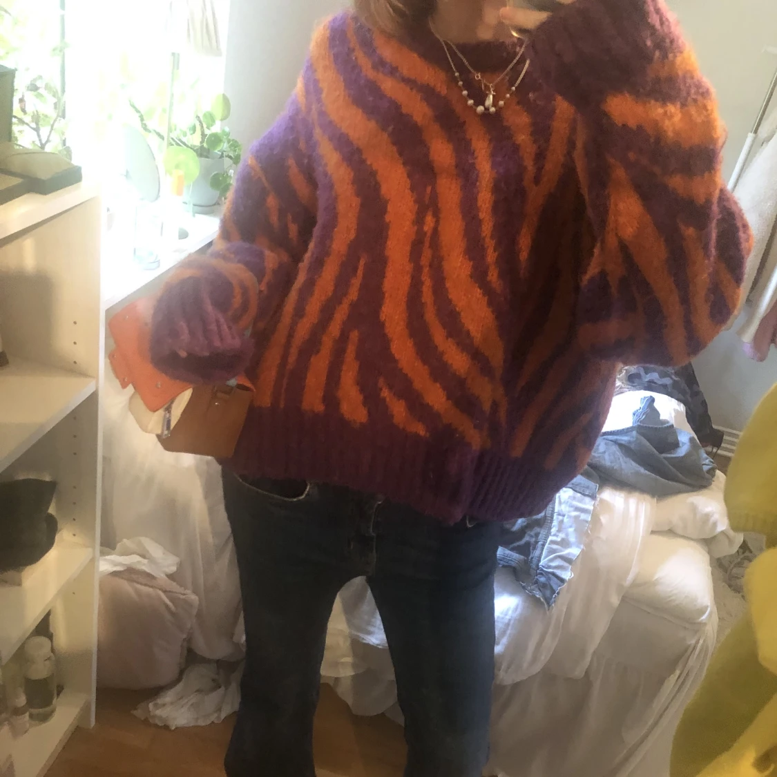 Stickad tröja  - 90