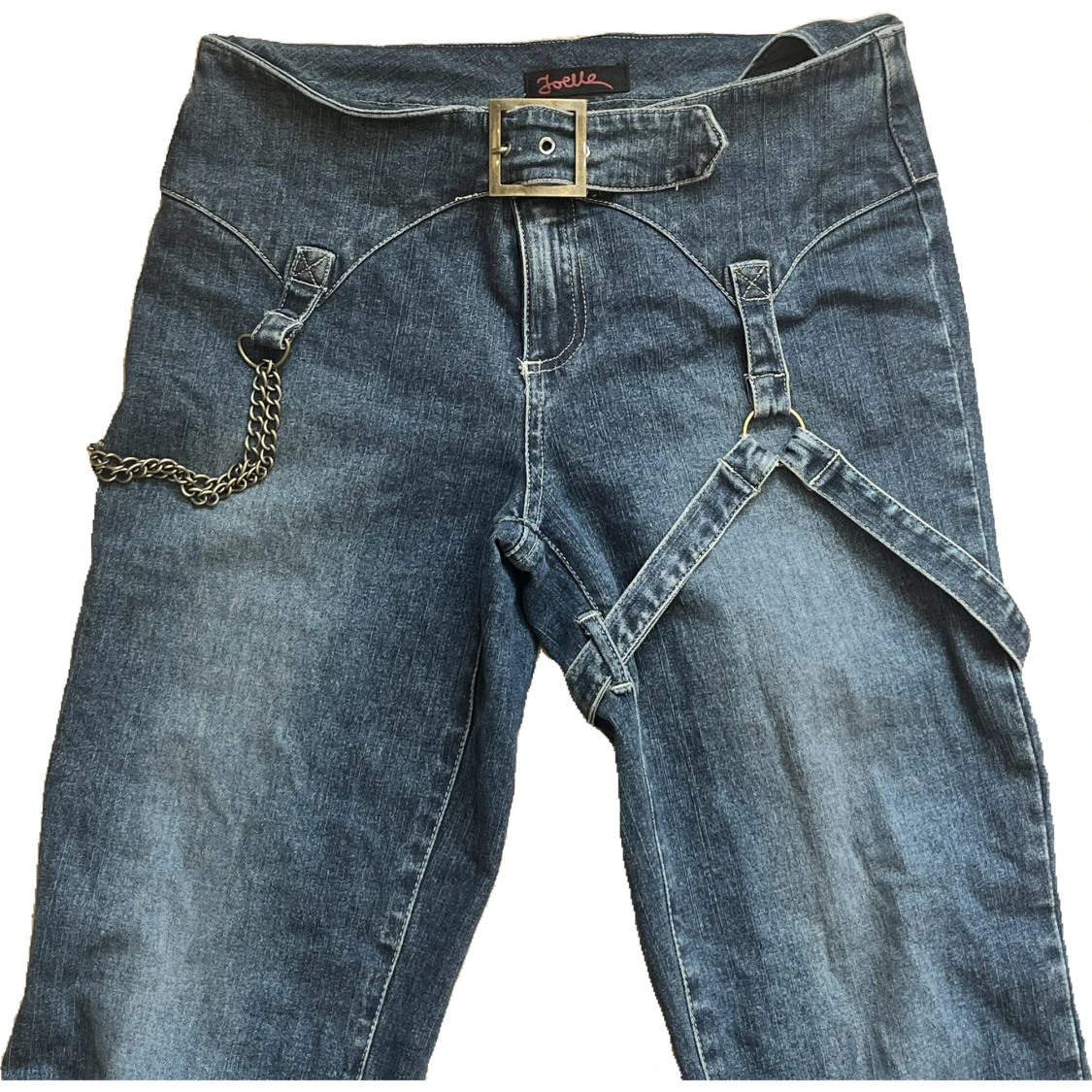 Låg/midwaist jeans