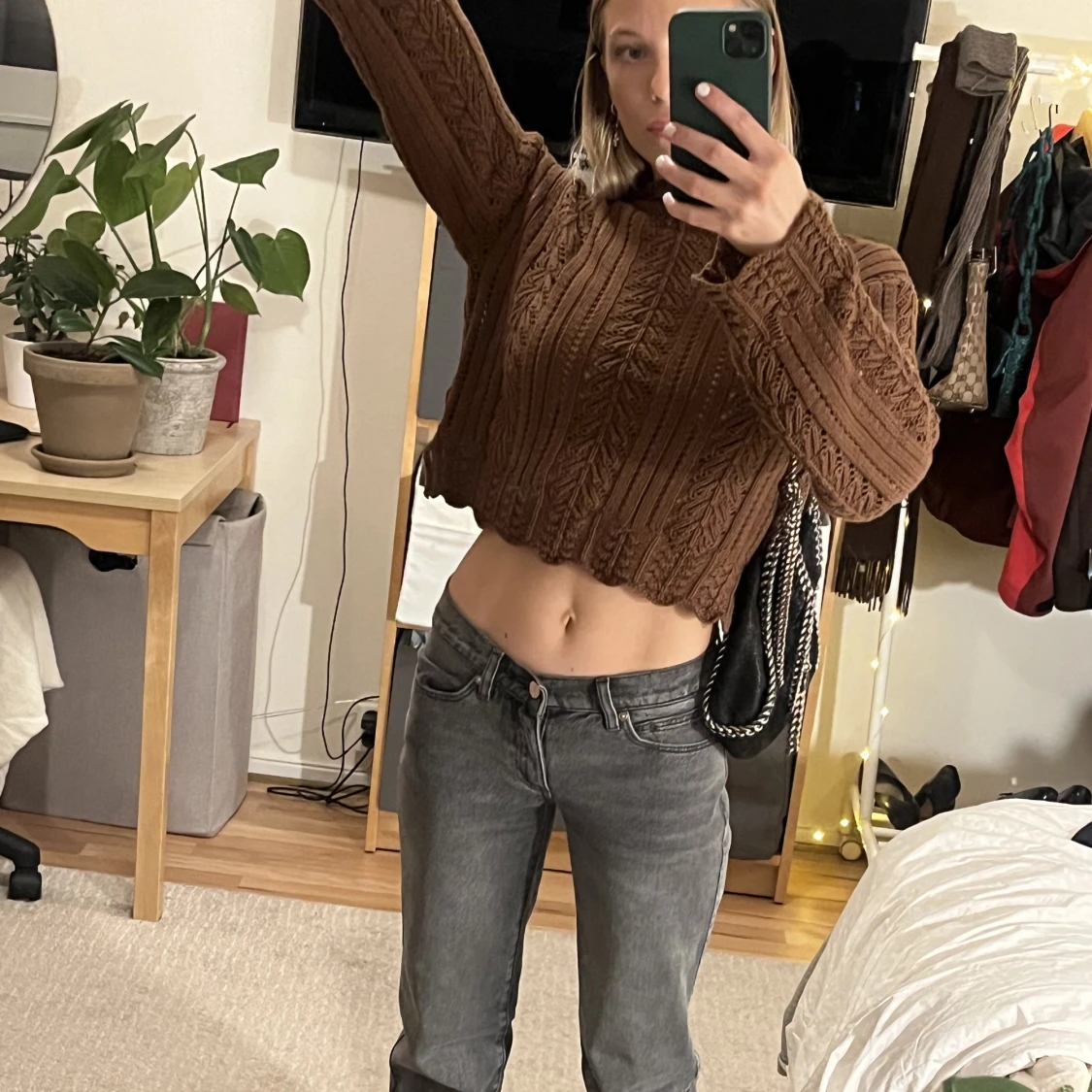 Virkad långärmad - 91