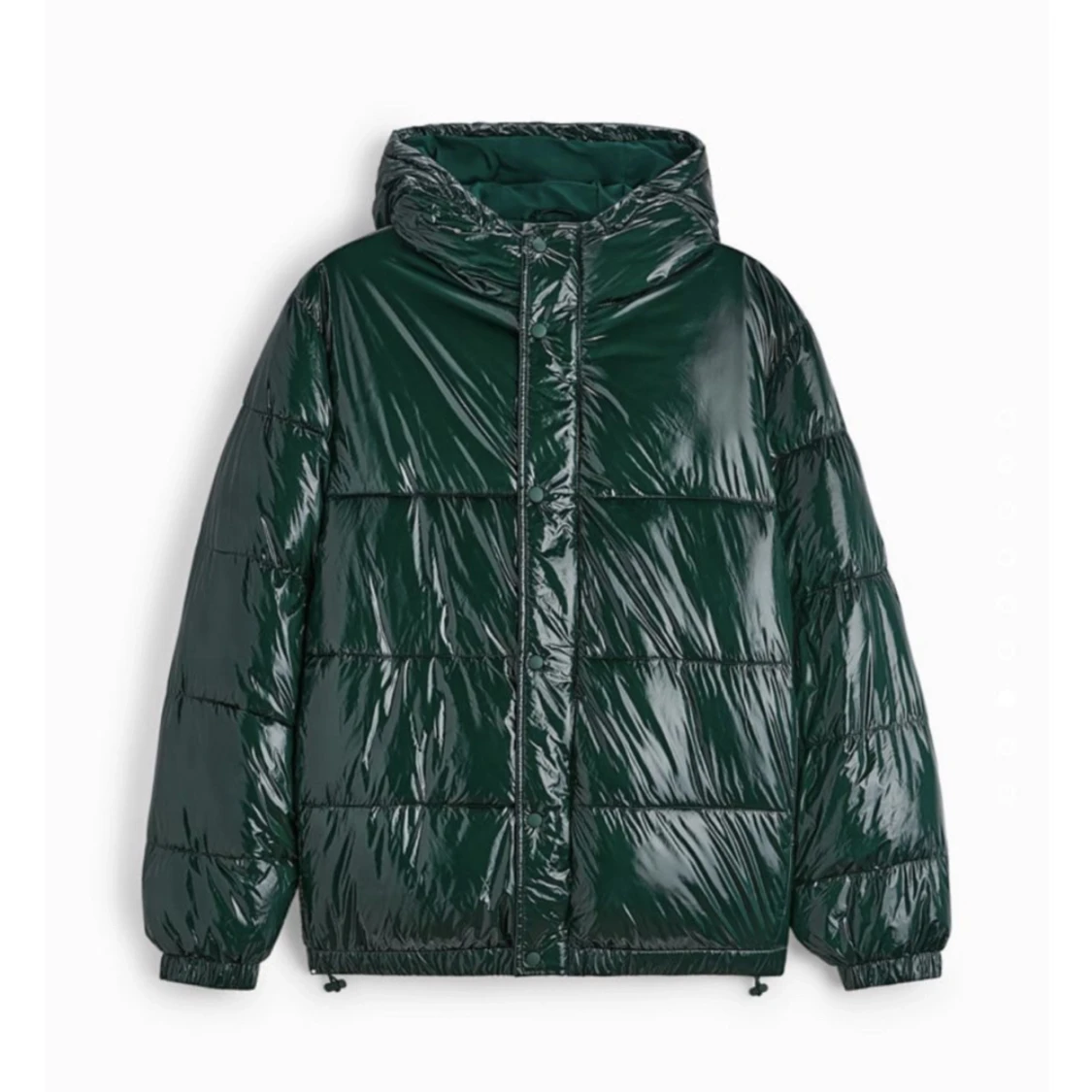 Grön vinterjacka från Zara