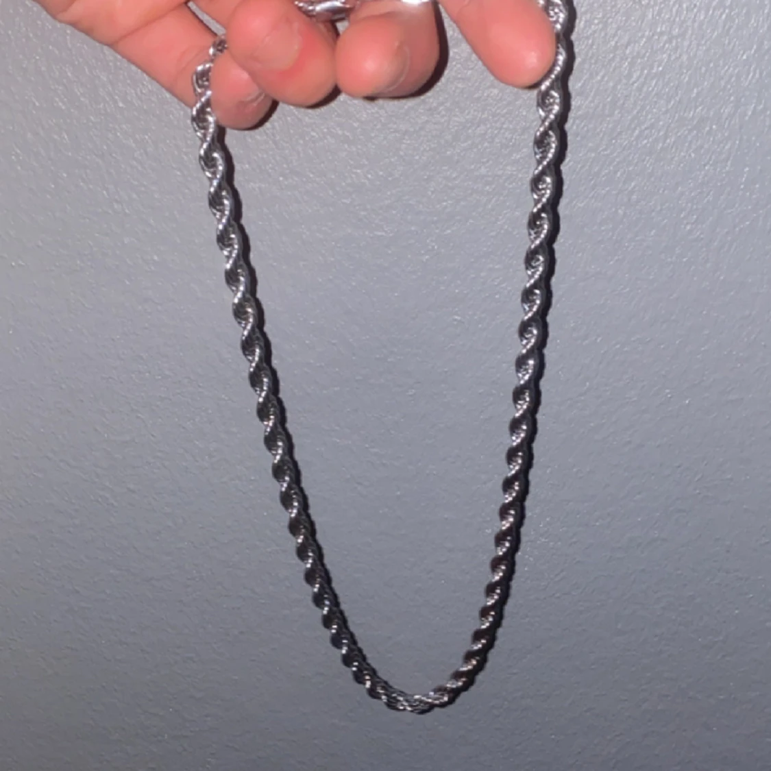 Silver halsband  - 91