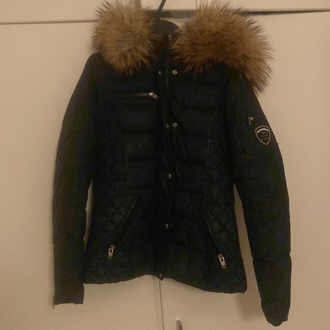 Rock and blue vinterjacka