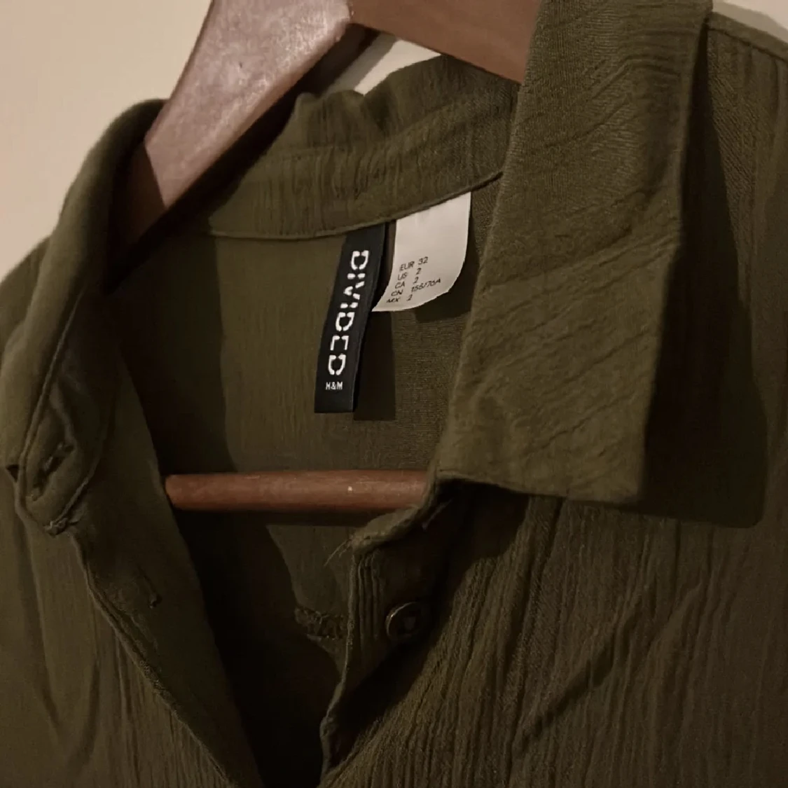 Croppad skjorta - 90