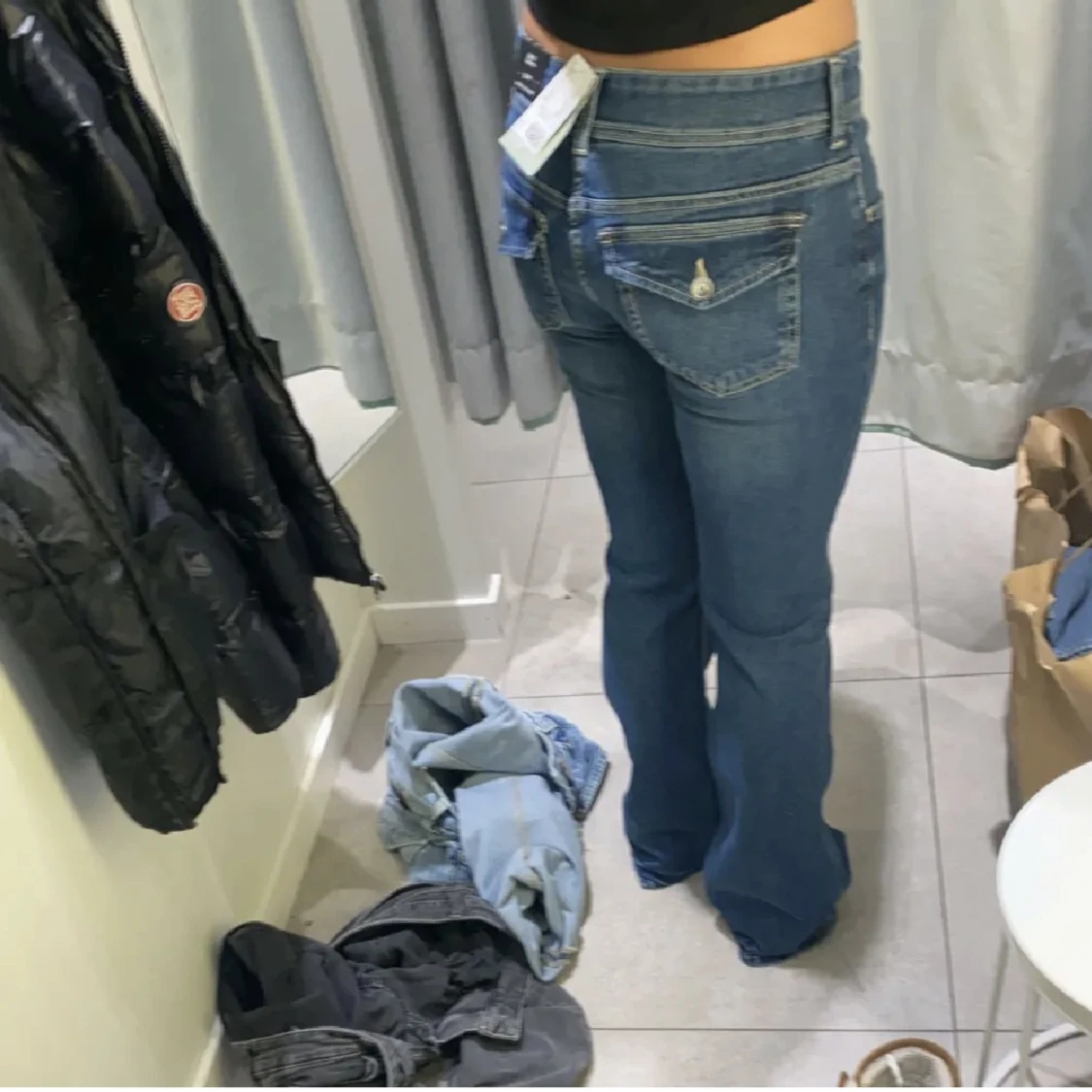 Lågmidjade jeans  - 91