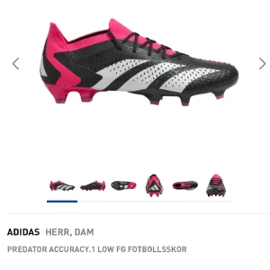 Adidas PREDATOR ACCURACY.1 LOW FG FOTBOLLSSKOR - Adidas fotbollsskor. Använda endast 1 gång då de är för små. Nypris 2799 kr. 