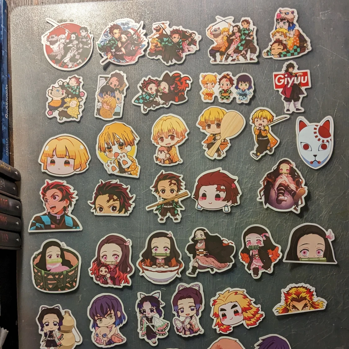 Demon slayer klistermärken 