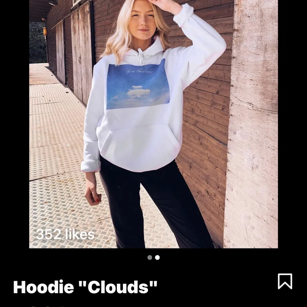 Säljer mina super snygga hoodie från Thecoolelephant köpt för något år sedan, köptes för 599 men säljer för 370+frakt skriv för fler frågor . Hoodies.