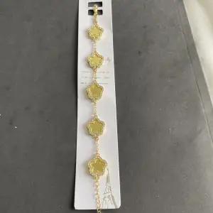 18 k guldpläterade armband 21 cm längd 