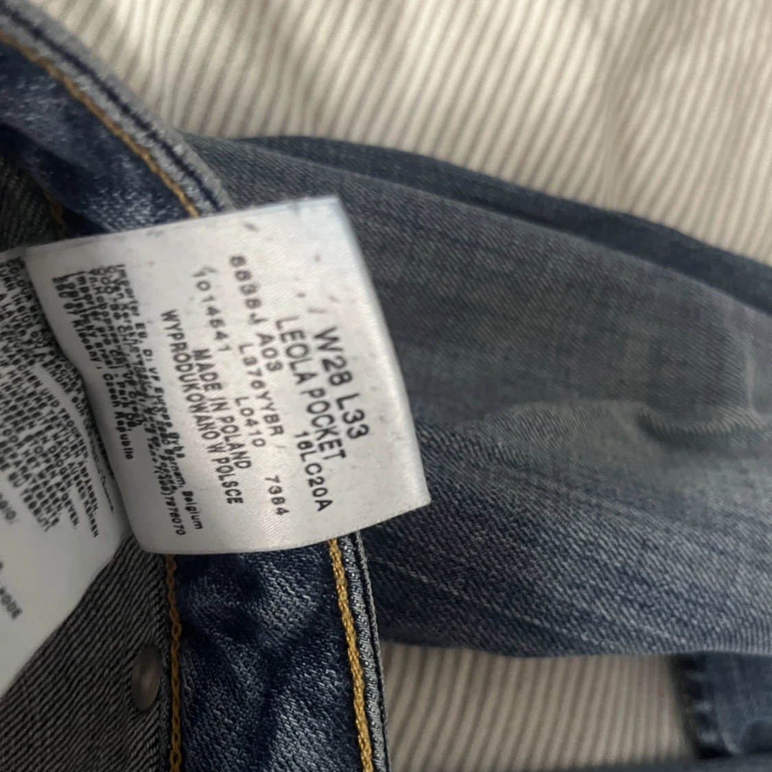 Lågmidja jeans  - 91