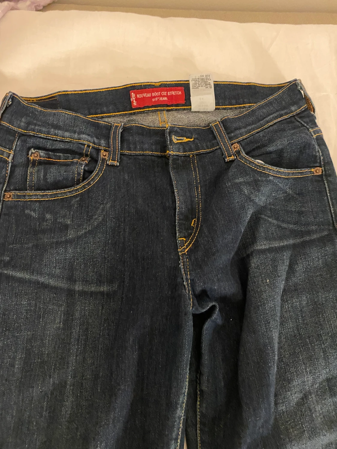 Low waist bootcut jeans