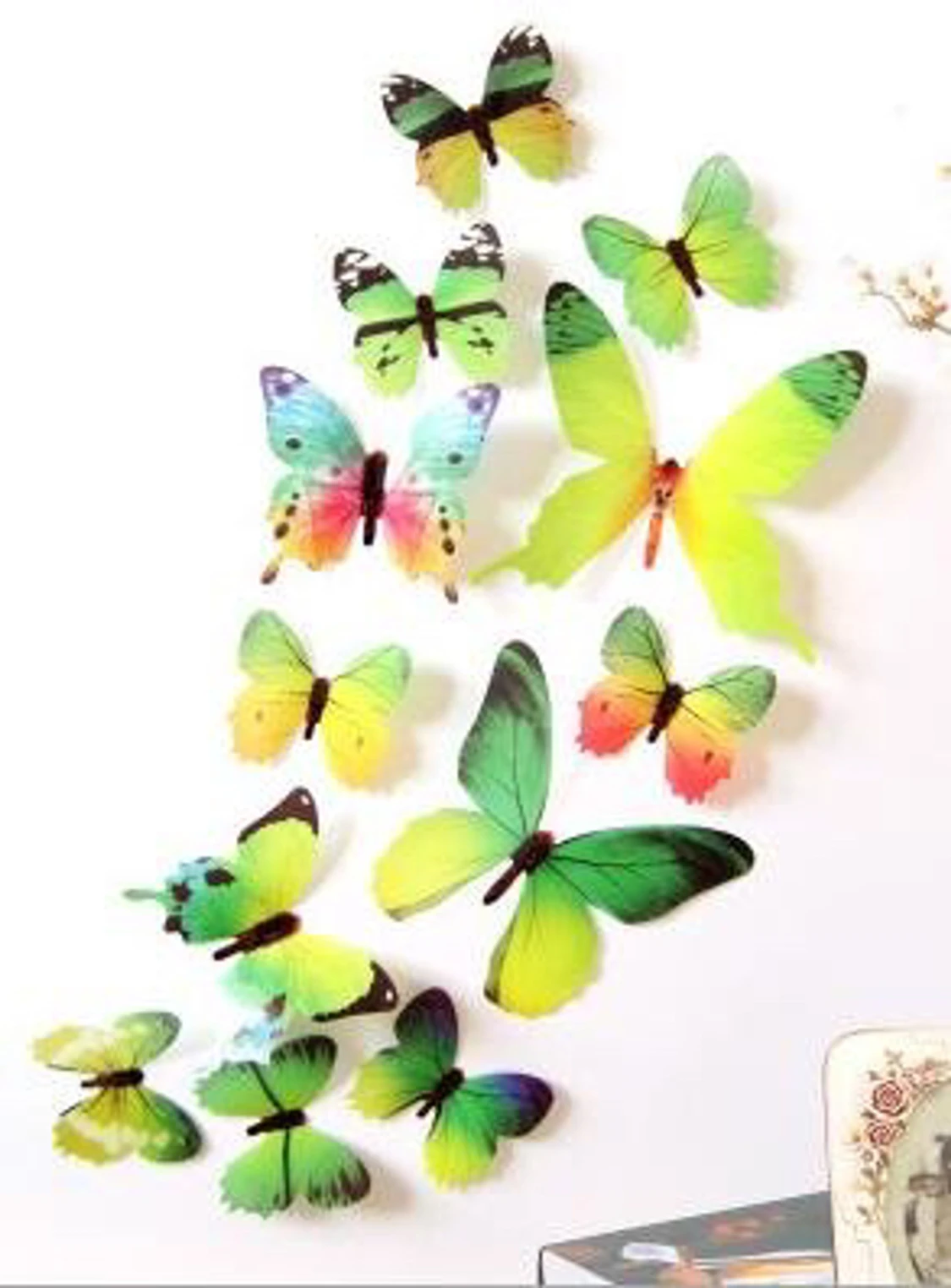 Dekorativa Fjäril / Simulering 3D ,Vägg, Gardin / Kylskåp Dekorativa  - 90