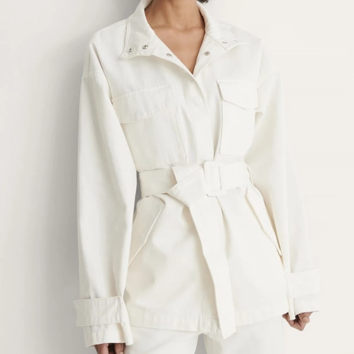 Oversized jeansjacka 