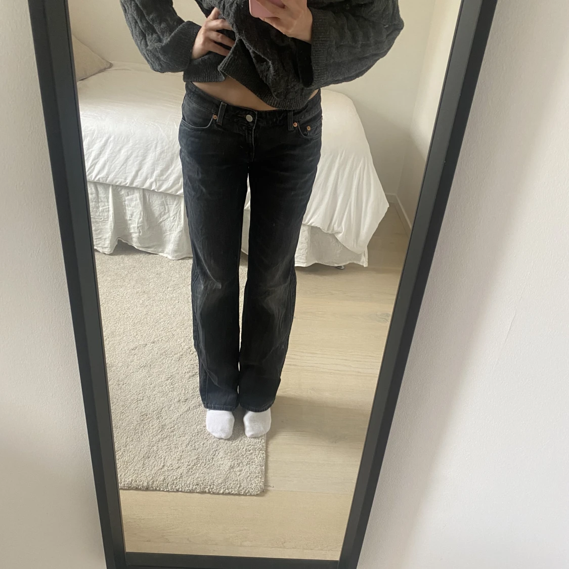 Lågmidjade jeans - 90