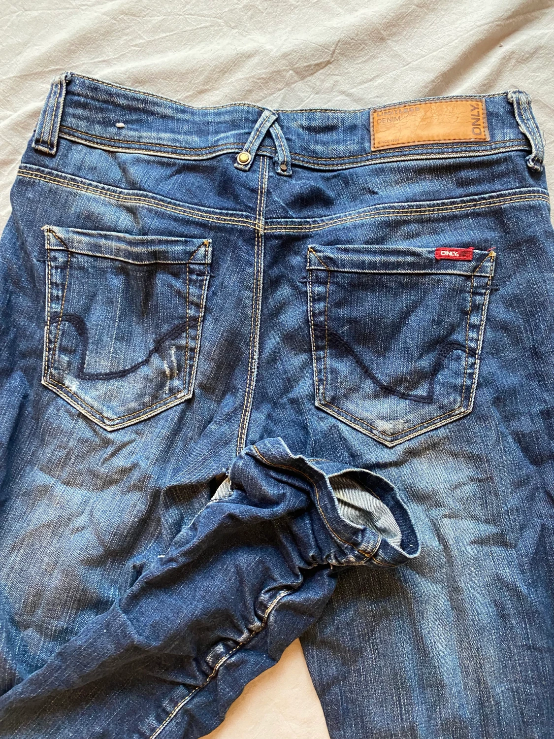 LOWWAISTED ONLY JEANS - 90