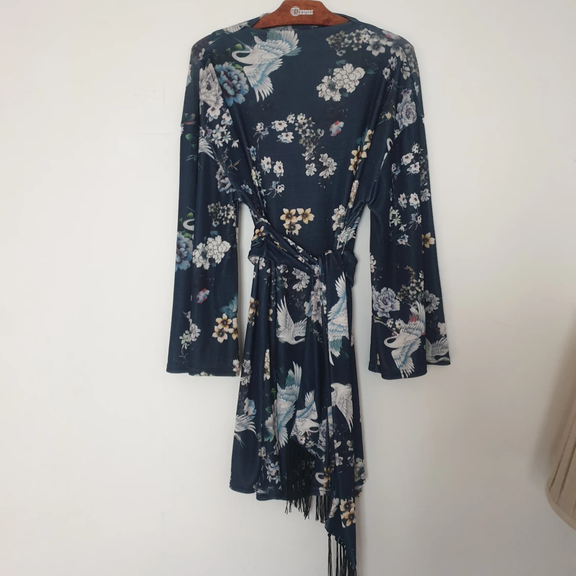 Klänning i kimono-stil