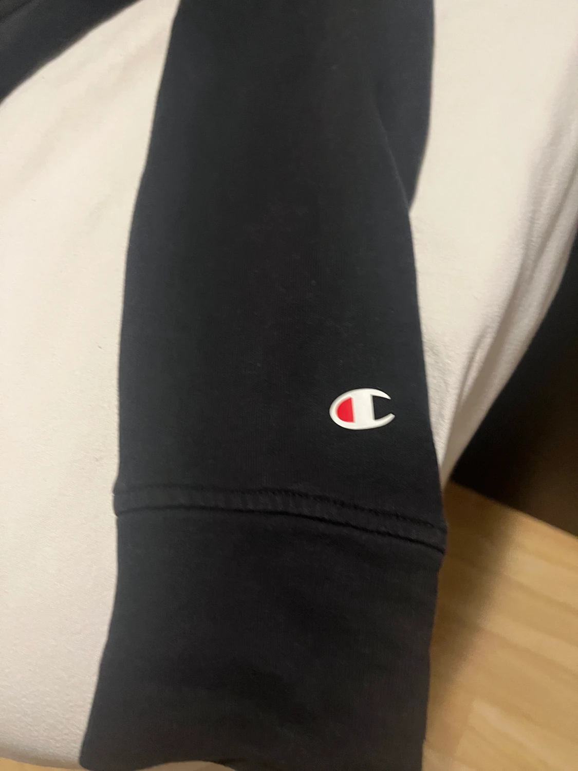 Champion Svart hoodie  - 90