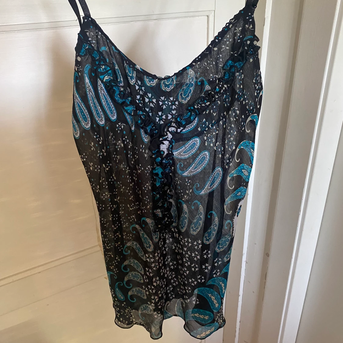 Mönstrat sommarlinne