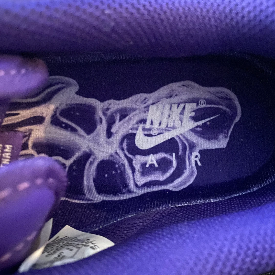 Air force 1 purple skeleton - 90