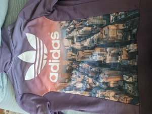 Adidaströja  - Snygg och unik tröja! Har några år på nacken, spår av användning finns. Har bara legat i garderoben det senaste 🌸
