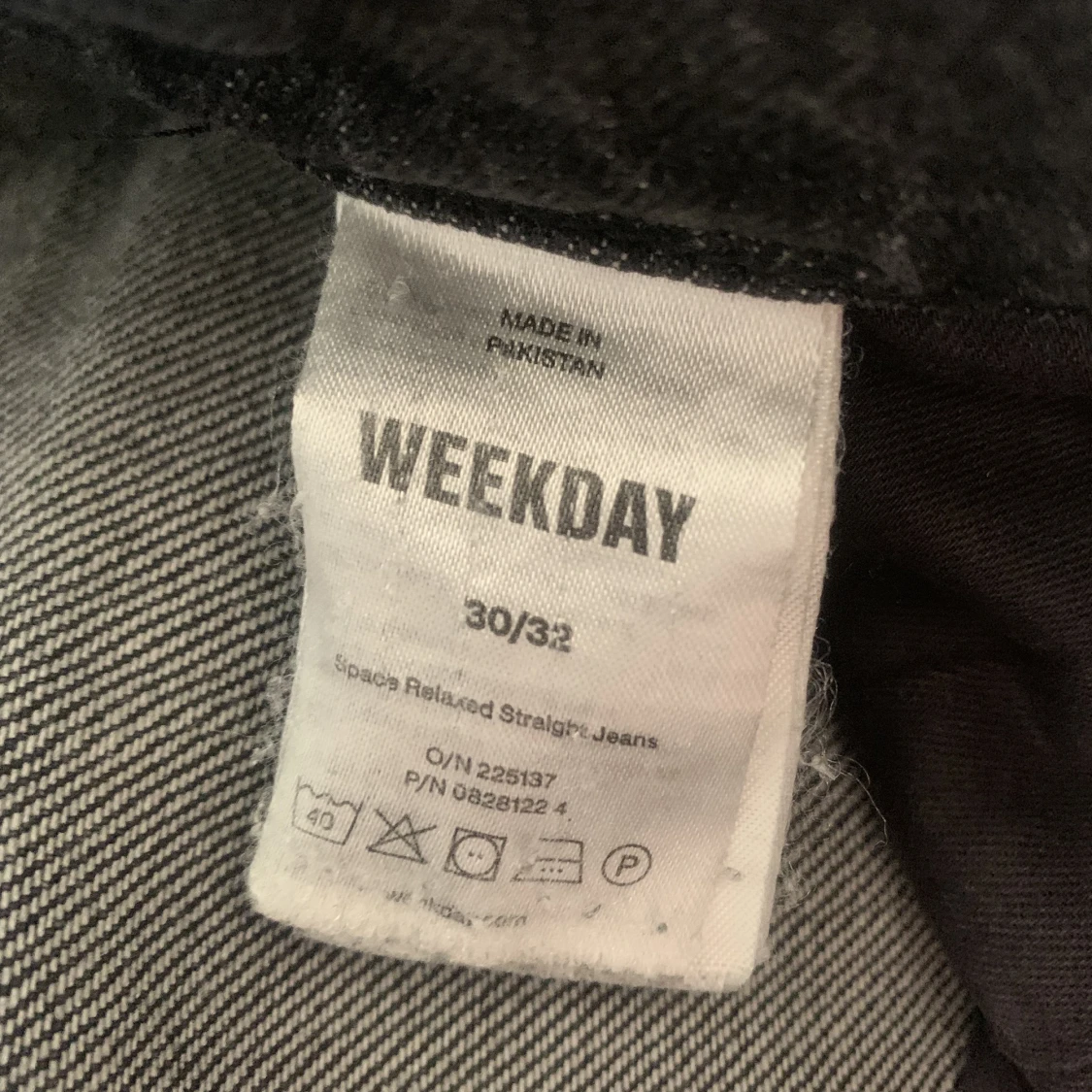Weekday Space Jeans - Mörkgrå - 91