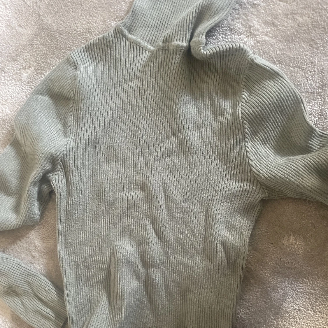 Polotröja ljusgrön varmt!