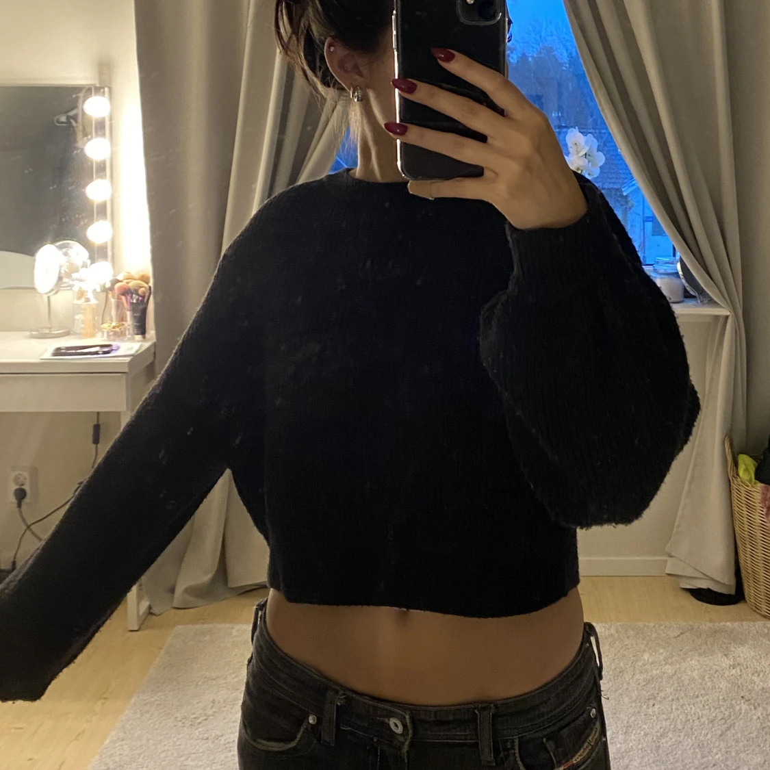 Stickad tröja  - 90