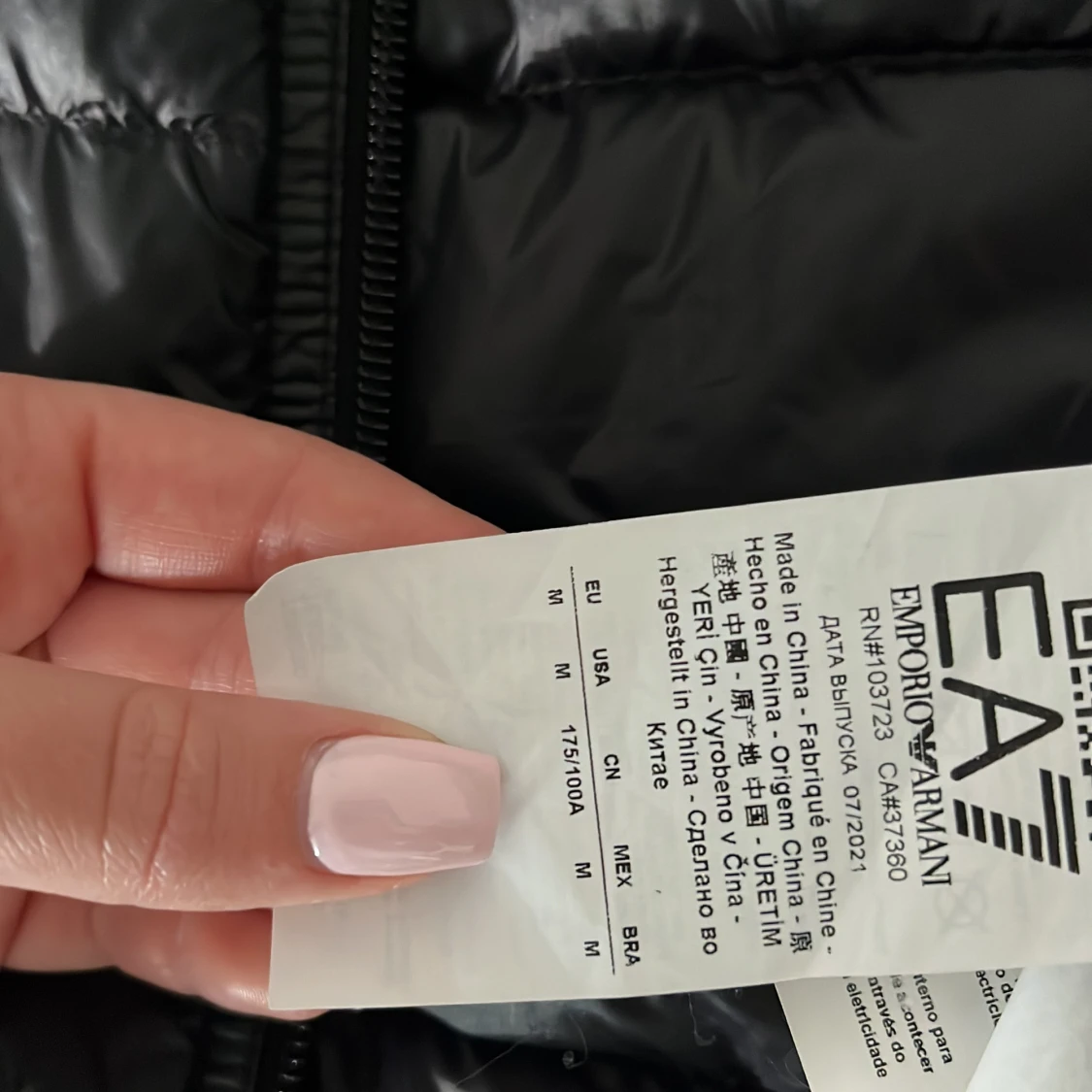 Ea7 väst herr  - 91