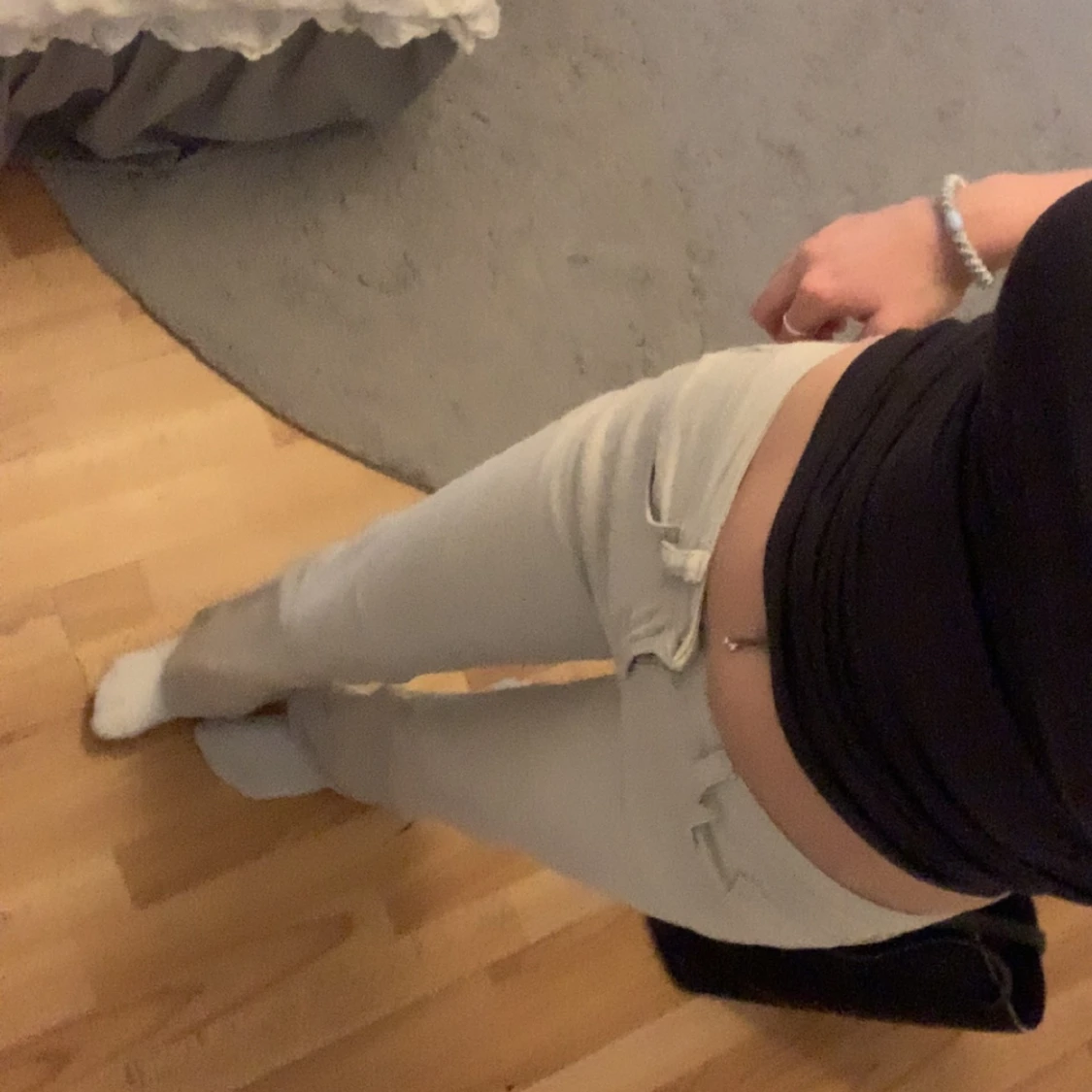 Lågmidjade jeans  - 90