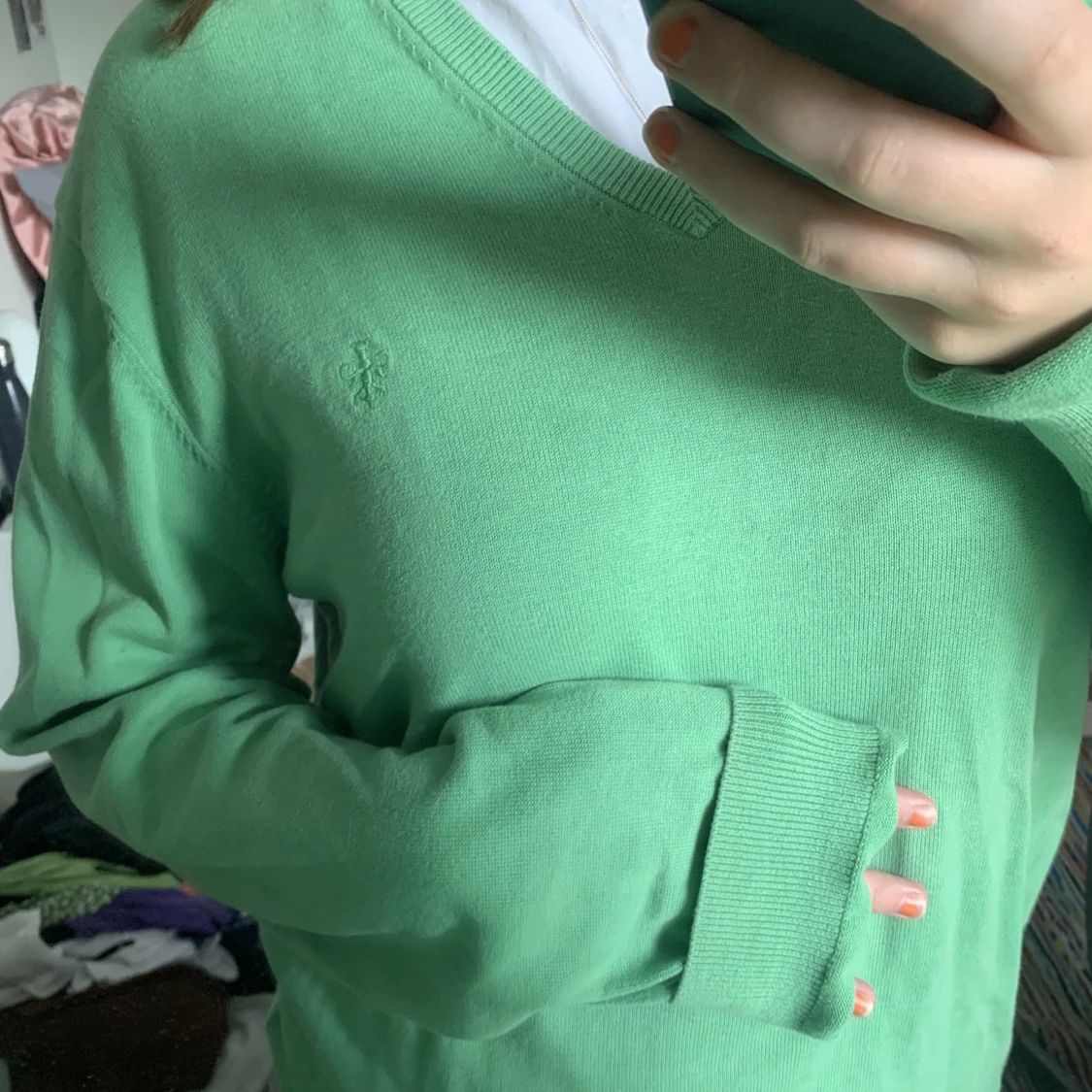 Grön pullover  - 90