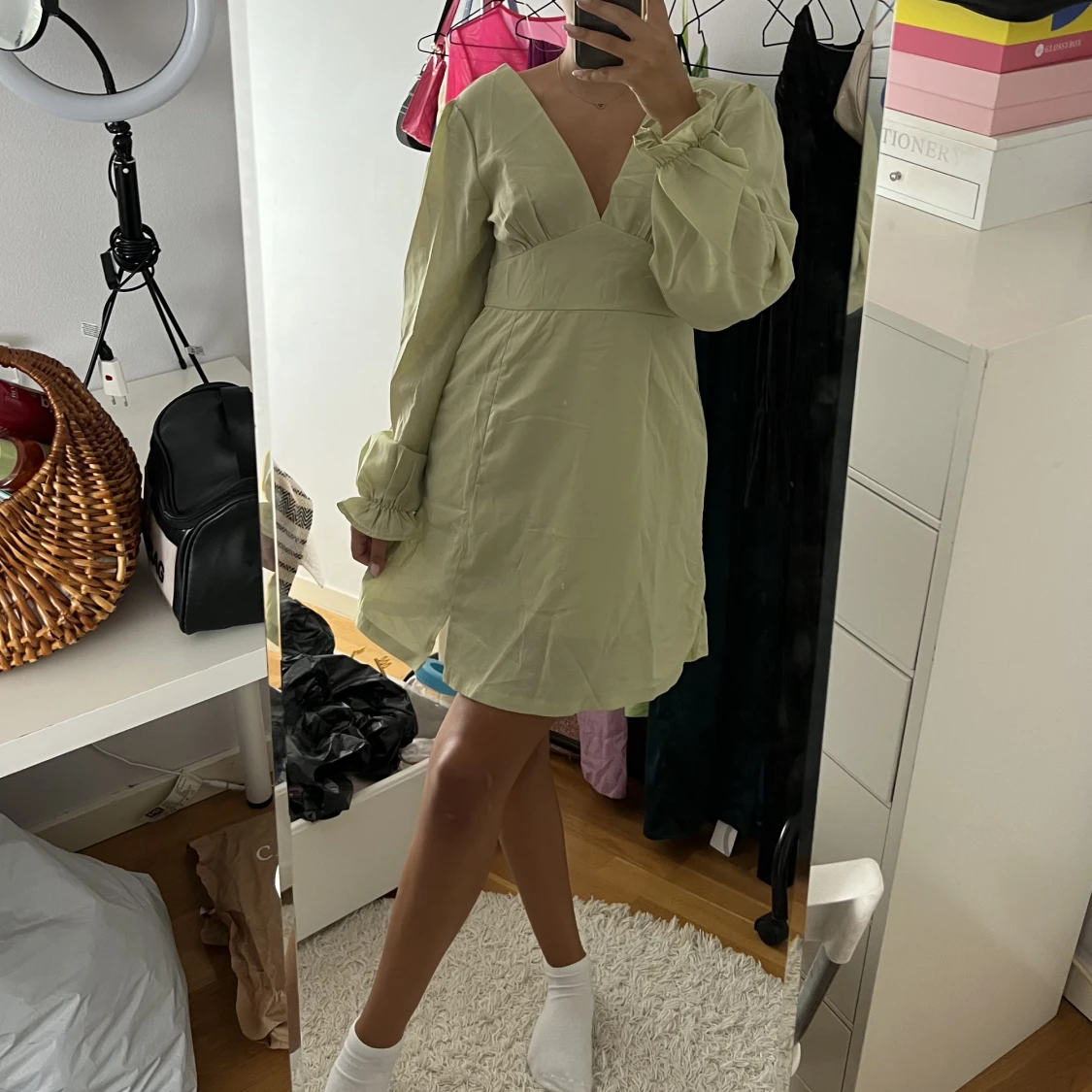 Grön klänning - 90