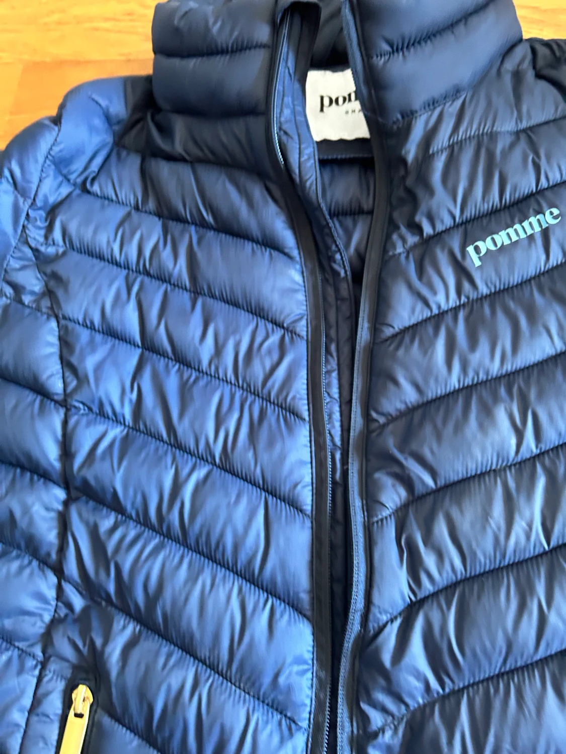 Marinblå pommejacka - 90