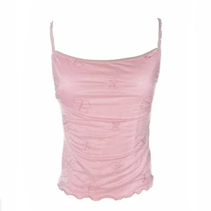 Ljusrosa Blom mesh linne sommrigt - Kommer säljas på Jealoussecondhand.com som öppnar på torsdag kl 21:00 (27:e)