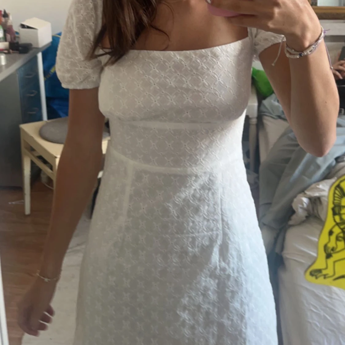 Studentklänning vit - 91