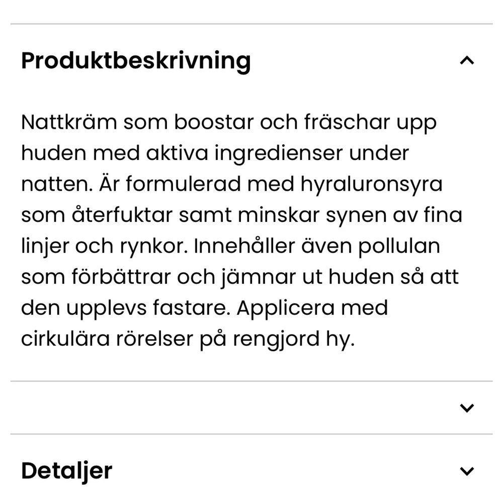 Säljer en night moisturiser från avant🤍Den är helt oanvänd och oöppnad som man ser på sista bilden🤍☺️Orginalpris: 750kr, säljer för 80kr + frakt. Övrigt.