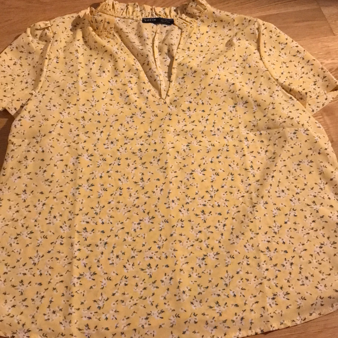 Fil blommig blus - 90