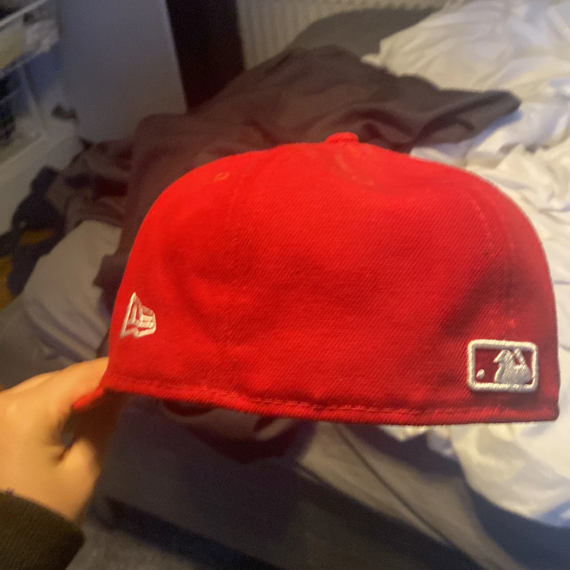 Röd New Era keps - 91
