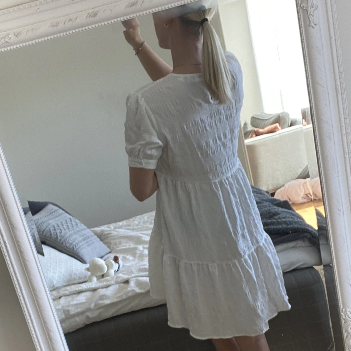 Vit Student/Sommarklänning  - 91