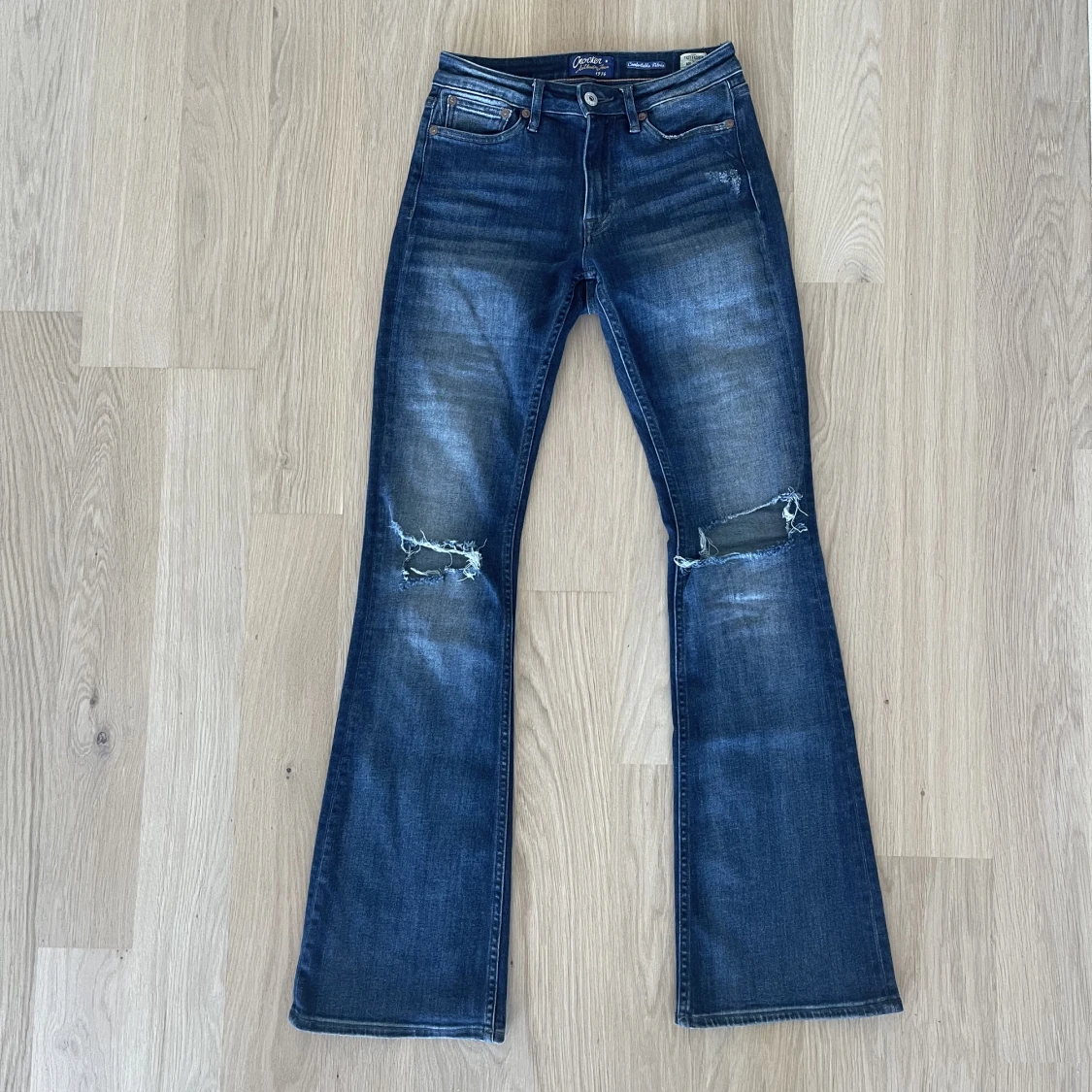Lågmidjade Crocker jeans 