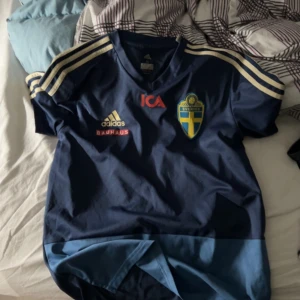 landslaget tröja  - säljer nu denna landslaget tränings tröja bra skick använd få gånger, 9/10 storlek S kan frakta eller mötas upp vid frågor är de bara att höra av sig 