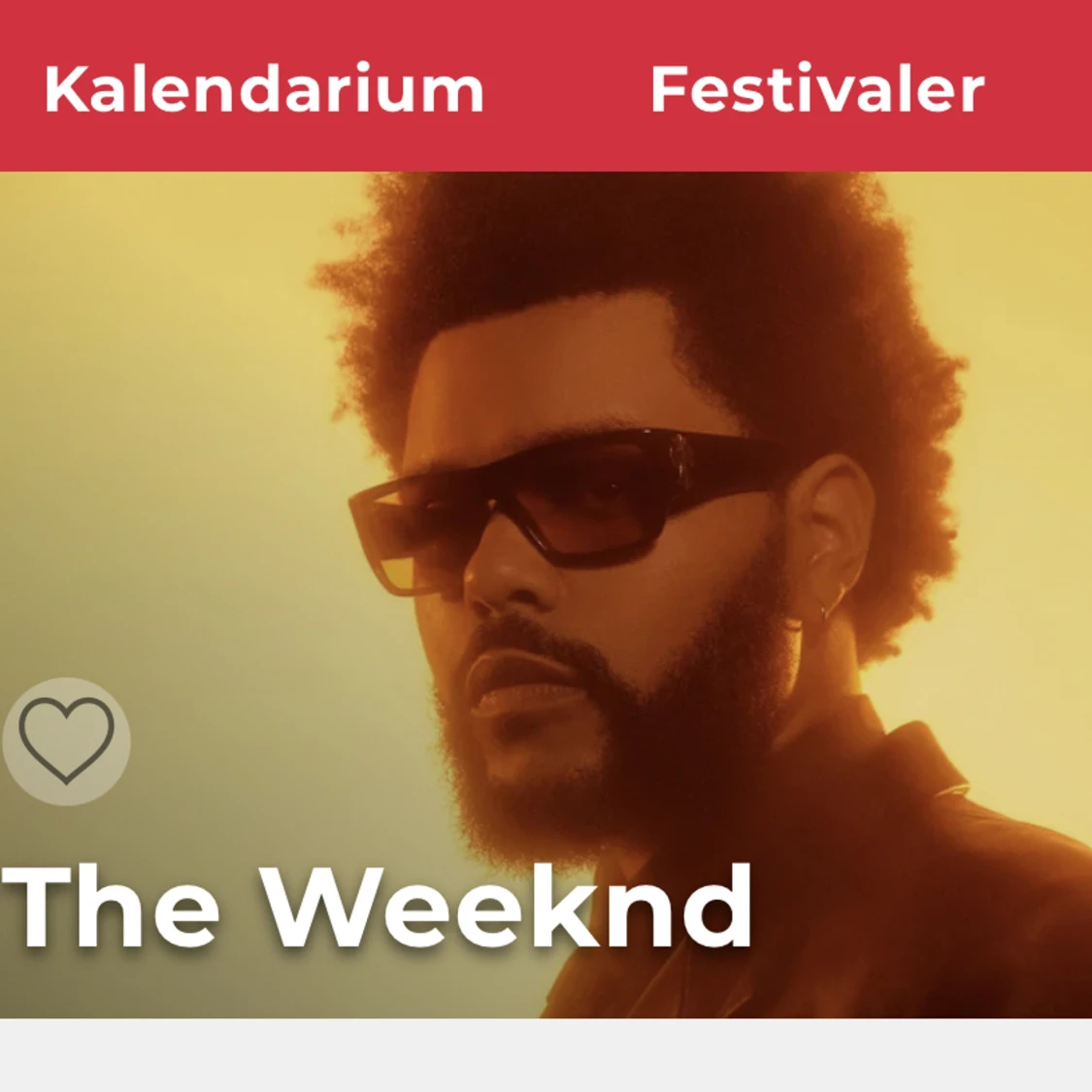 The Weekend biljetter