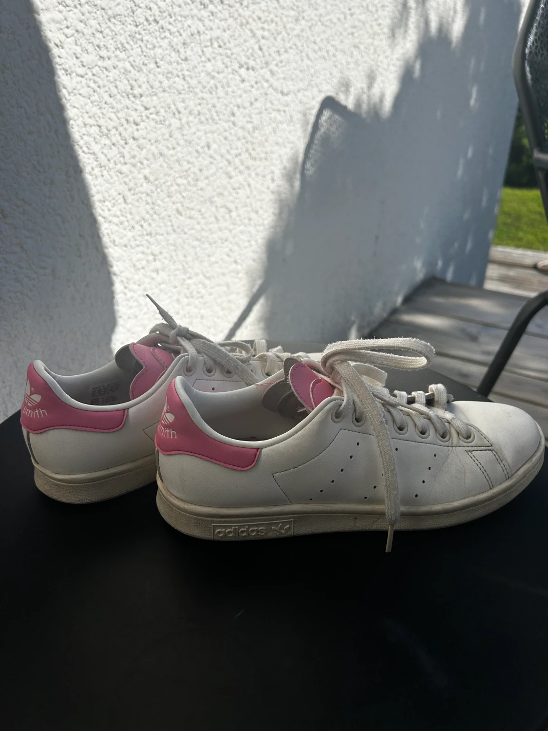 Rosa stan smith skor