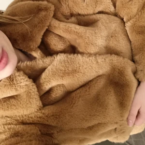 Pälsjacka från HM - Brun jacka 