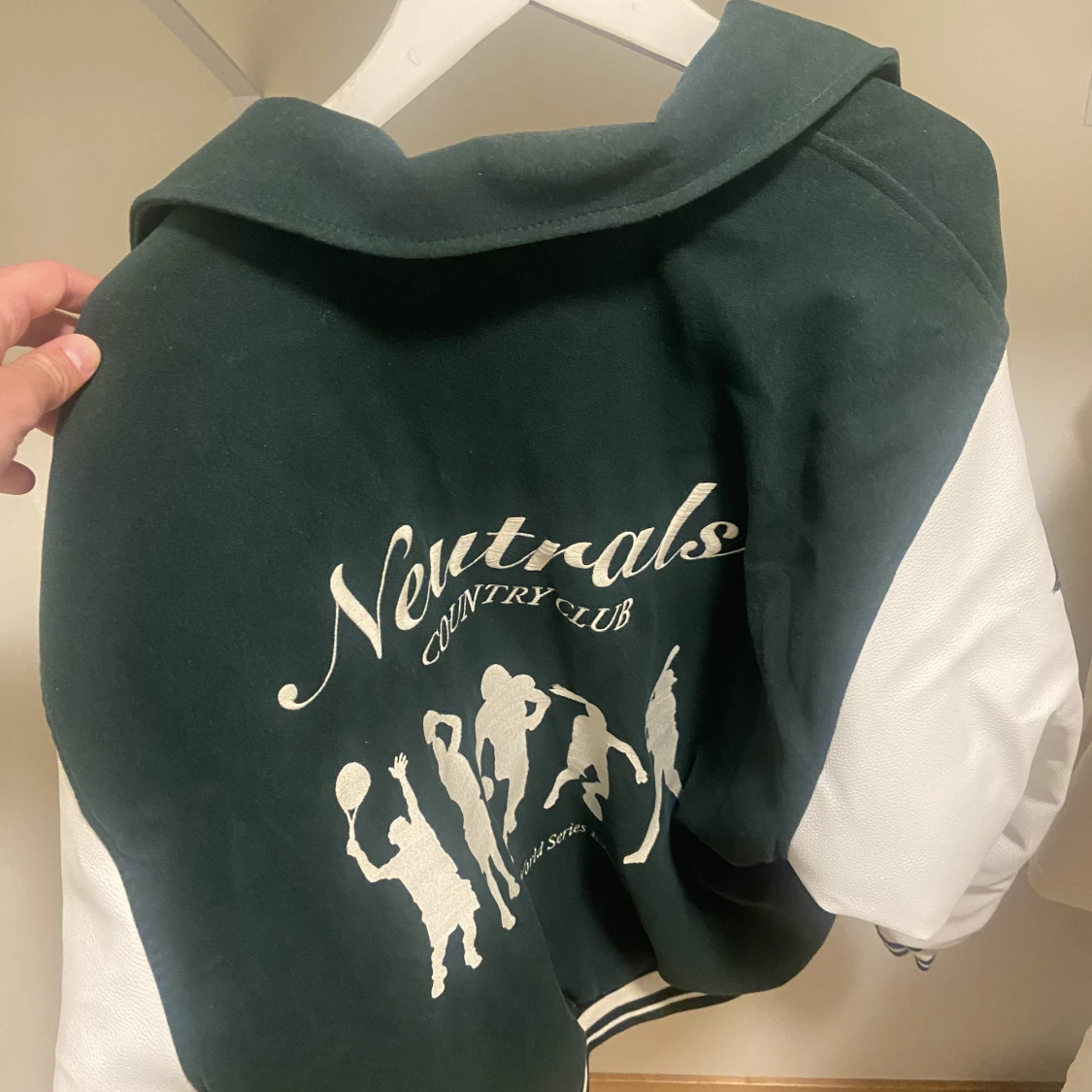 Jaded London - Neutrals Varsity Jacket - 91